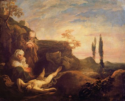 The Lamentation of Abel by Johann Liss or Lis or von Lys